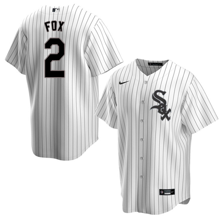 Nike Men #2 Nellie Fox Chicago White Sox Baseball Jerseys Sale-Pinstripe